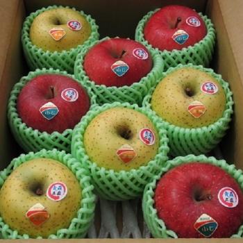 ふじと王林の詰め合わせ（スマートフレッシュ処理済）解禁！