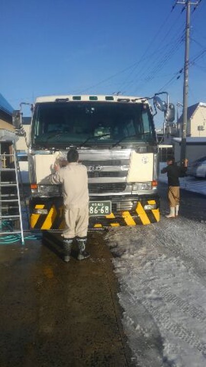 ２０１７年大晦日　ローリー仕事納め