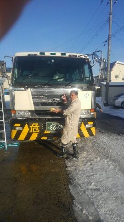 ２０１７年大晦日　ローリー仕事納め