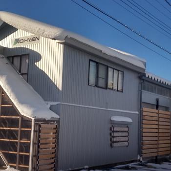 倉庫の雪対策！