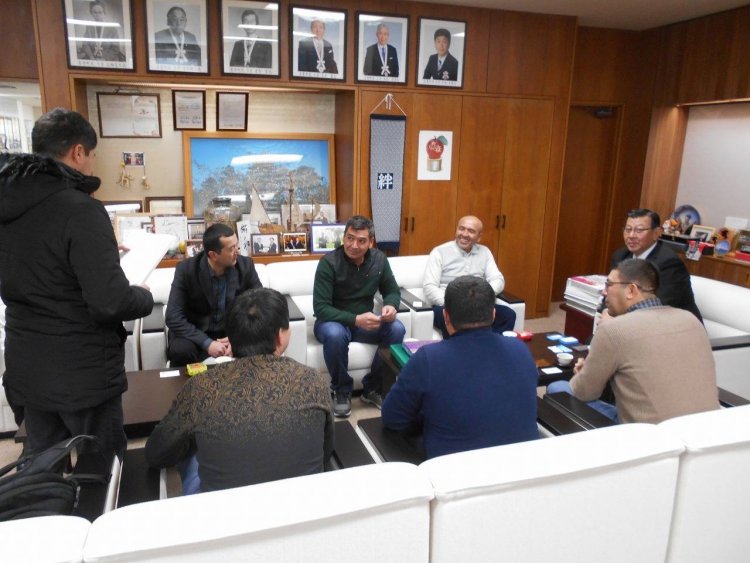 JICA   草の根協力支援事業　来日