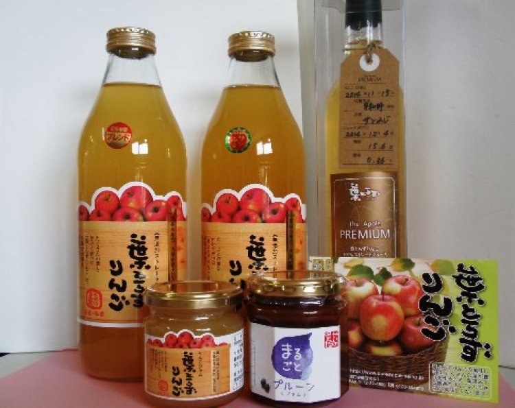 暑い季節に！　りんごジュース♪