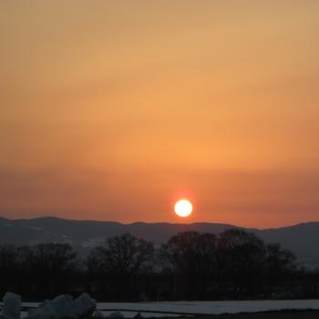 素晴らしい朝日